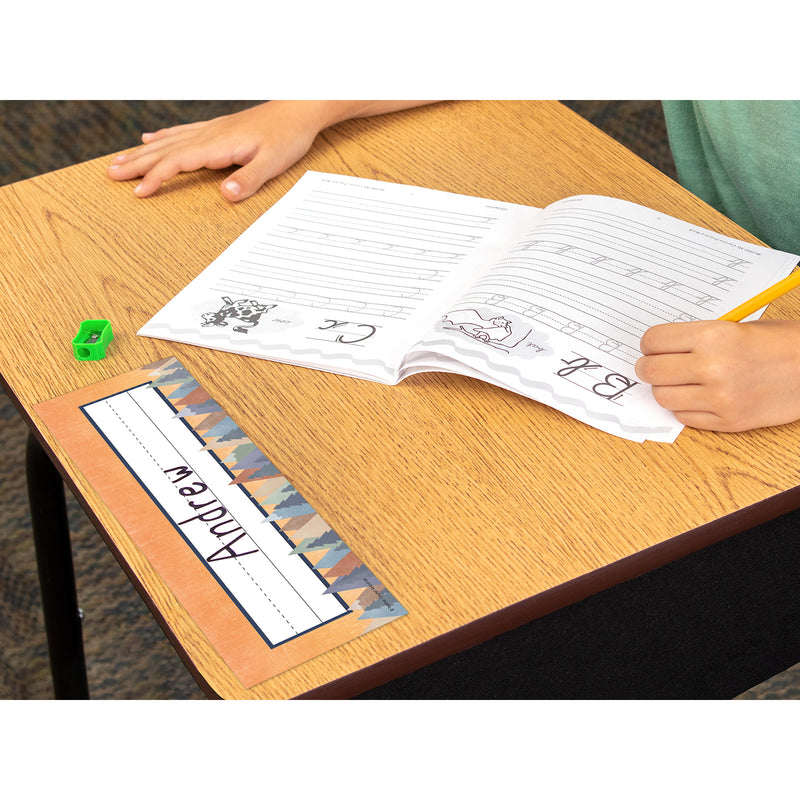 Moving Mountains Flat Name Plates, Pack of 36