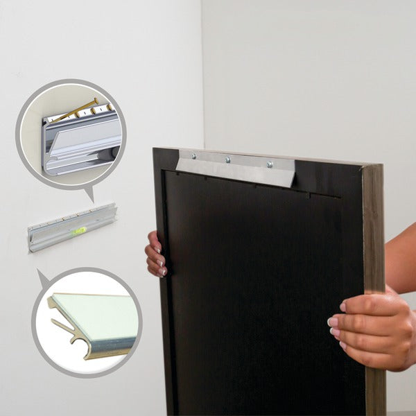 Apartment Picture & Mirror Hanger (18"; Holds 150 Pounds)