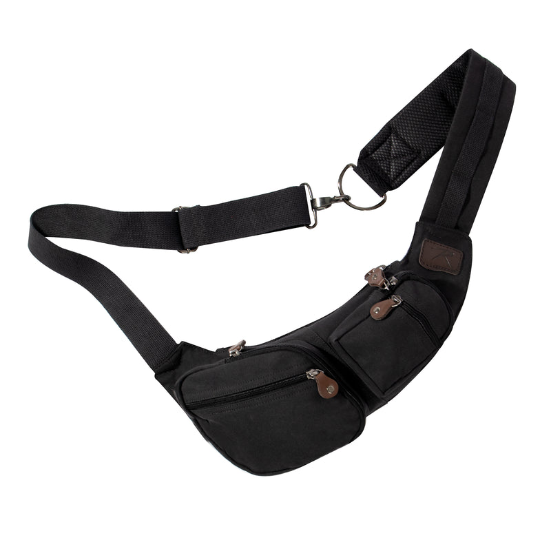 Rothco Crossbody Canvas Sling Bag - Vintage Olive Drab