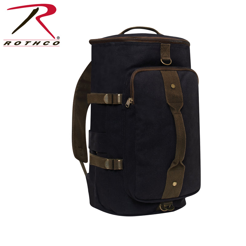 Rothco Convertible Canvas Duffle / Backpack - 19 Inches