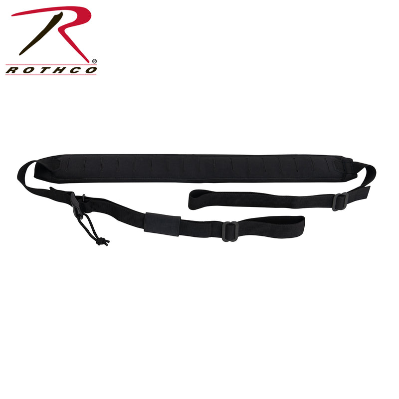 Rothco Laser Cut MOLLE 2-Point Padded Rifle Sling
