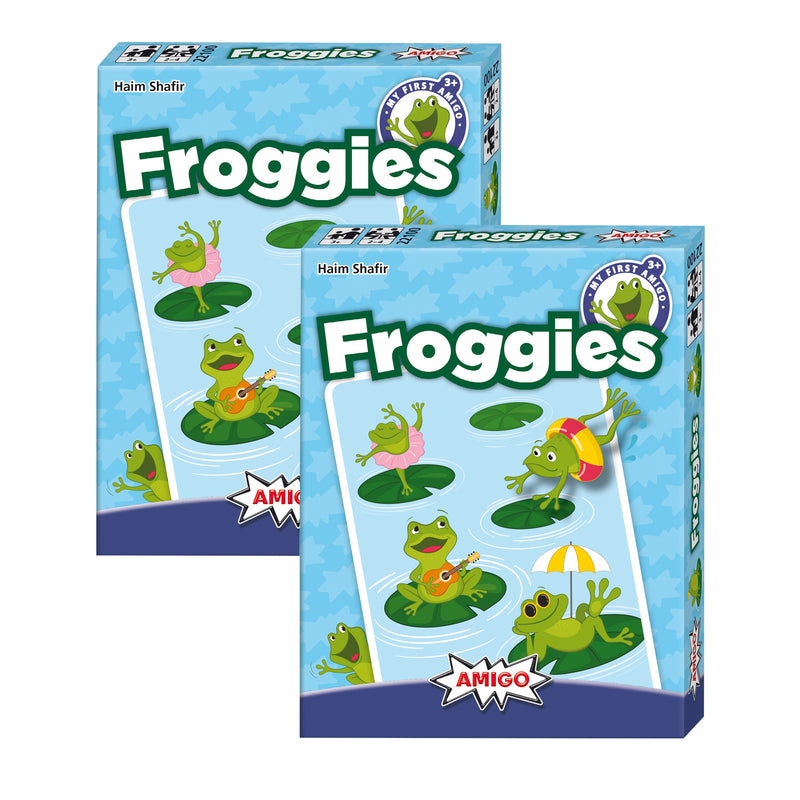 My First AMIGO Card Game: Froggies, Pack of 2