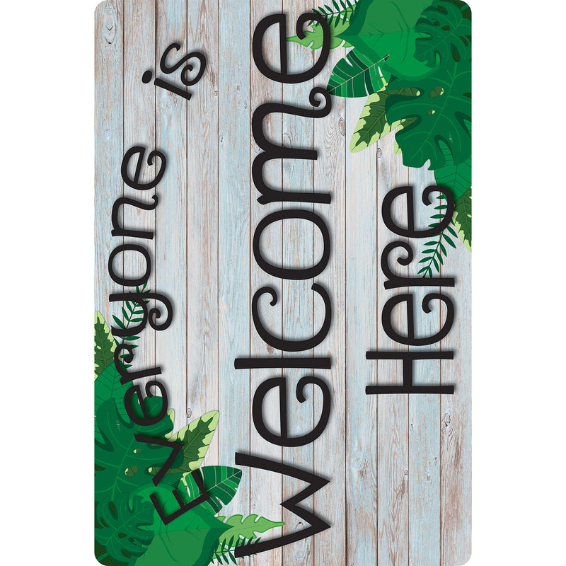 Mouse Pad Beech Wood Greenry Everyone Is Welcome