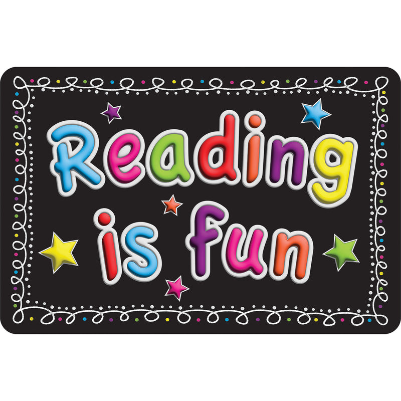 The Original Fun Mat™, Welcome Mat, 15.5" x 23.5", Reading is Fun