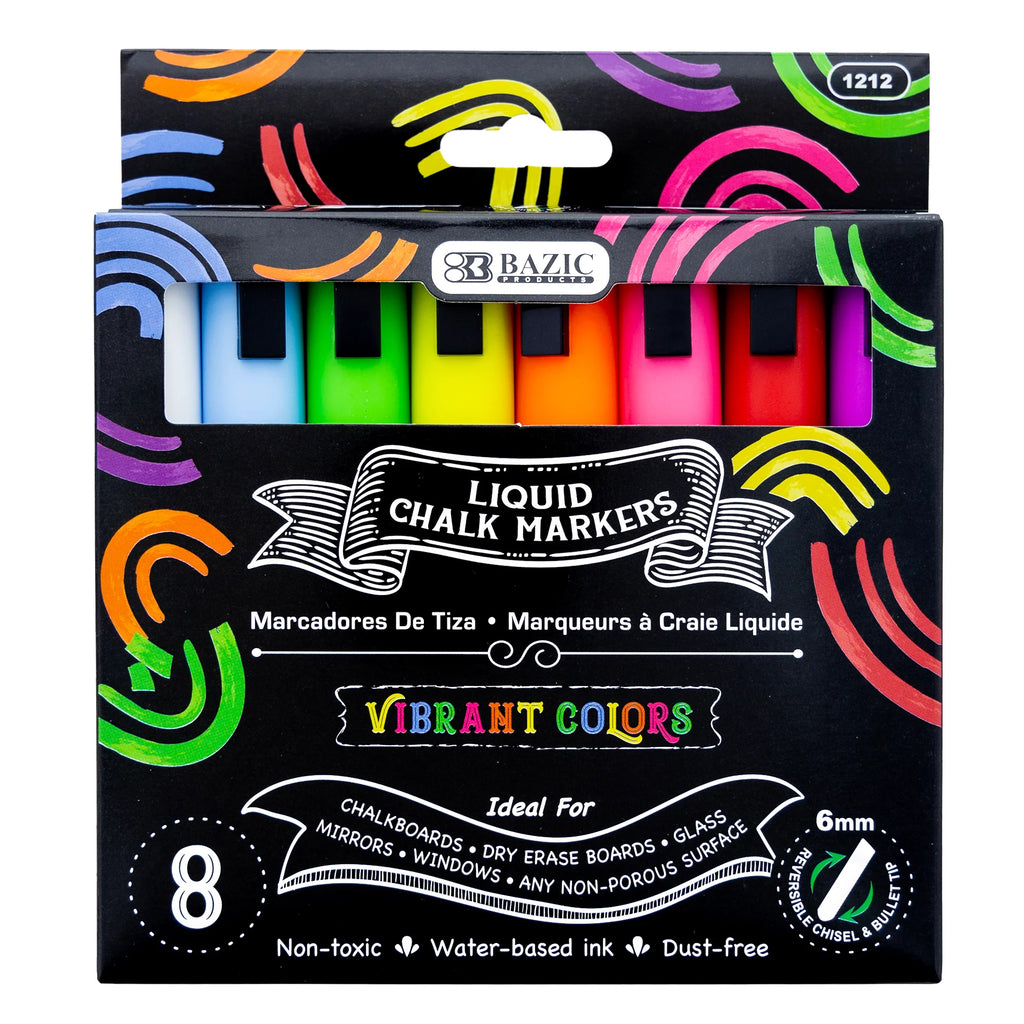 Chalk Markers Wet Erase 8ct