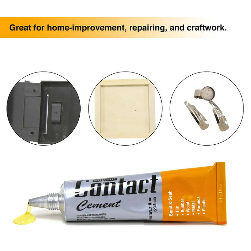 Contact Cement Adhesive 1fl Oz