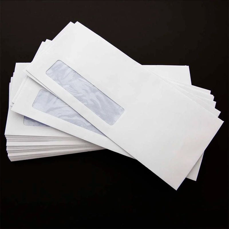 Self-seal Security Envelopes 500ct Single Window No. 10