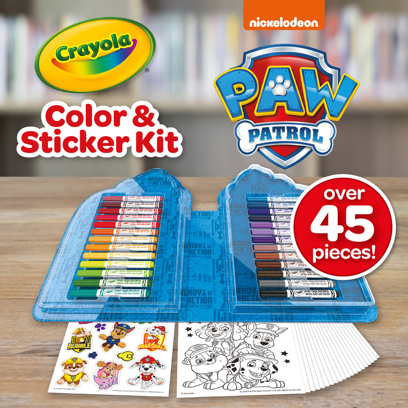 Color & Sticker Kit, Paw Patrol