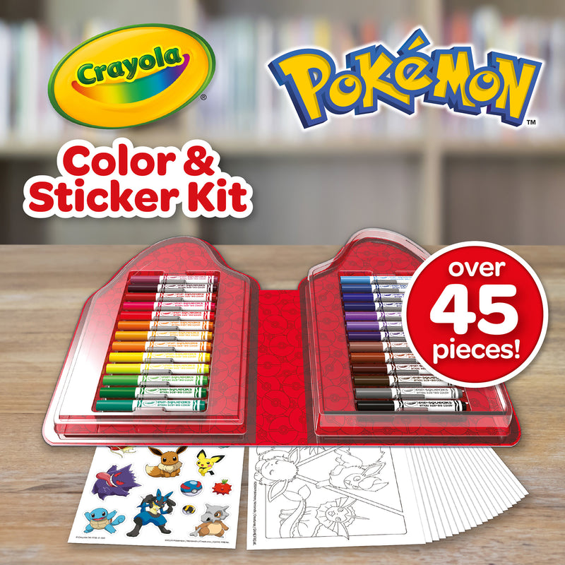 Color & Sticker Kit, Pokemon