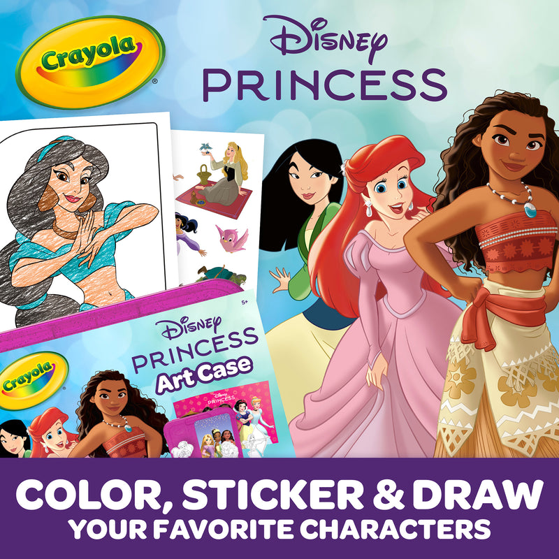 Coloring Art Case, Disney Princess