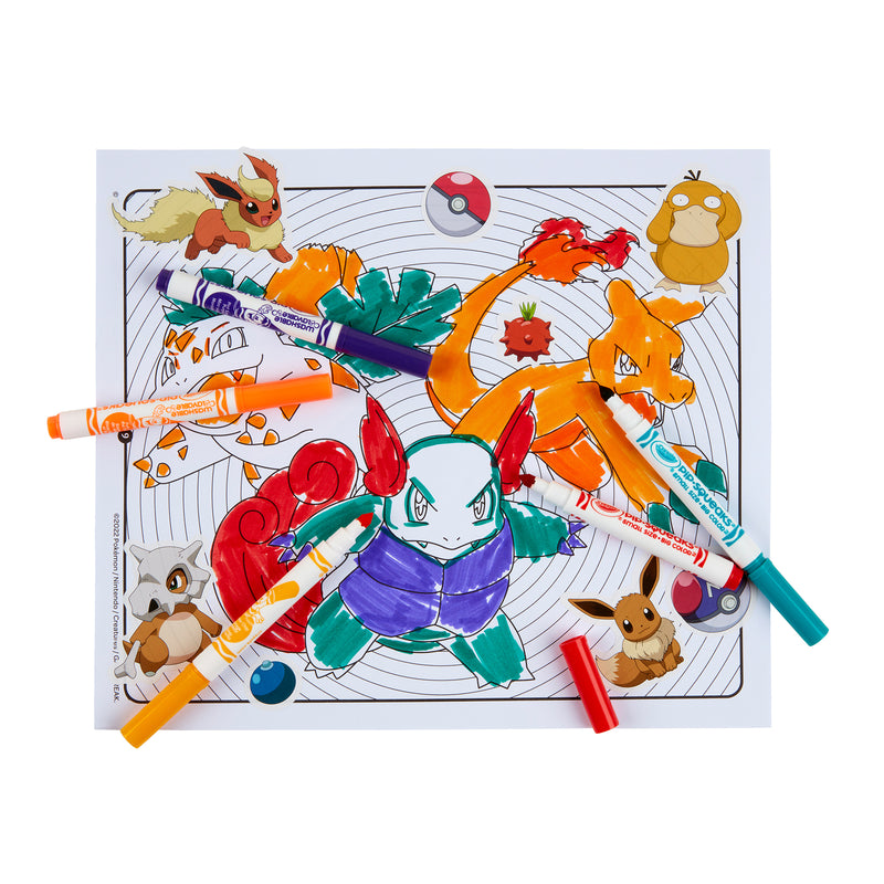 Color & Sticker Activity Set, Pokemon, 3 Sets