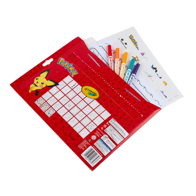 Pokemon Crayola Color & Sticker Activity Set