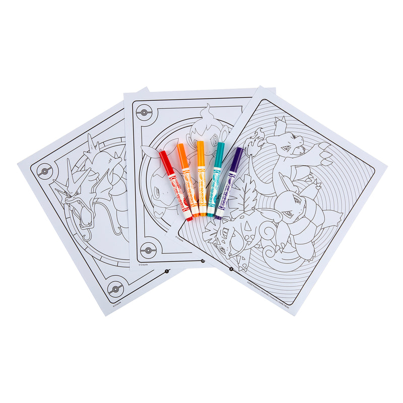 Pokemon Crayola Color & Sticker Activity Set