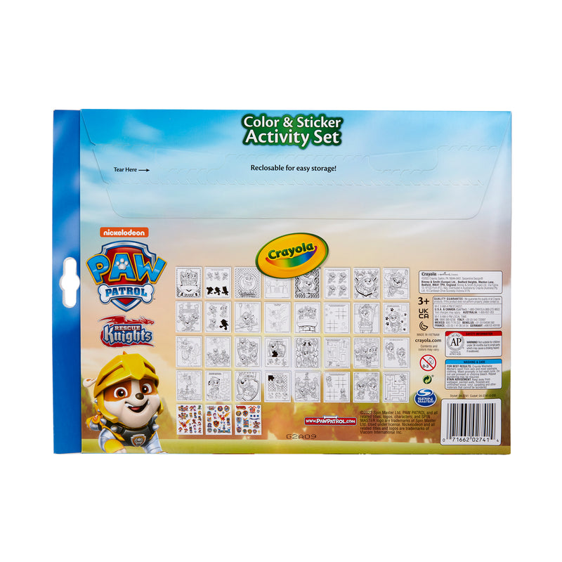 Paw Patrol Color & Sticker Activity