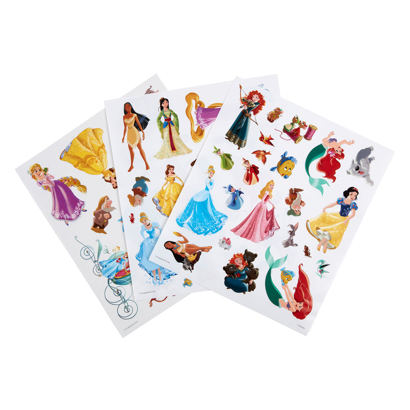 Color & Sticker Activity Set, Princess, 3 Sets