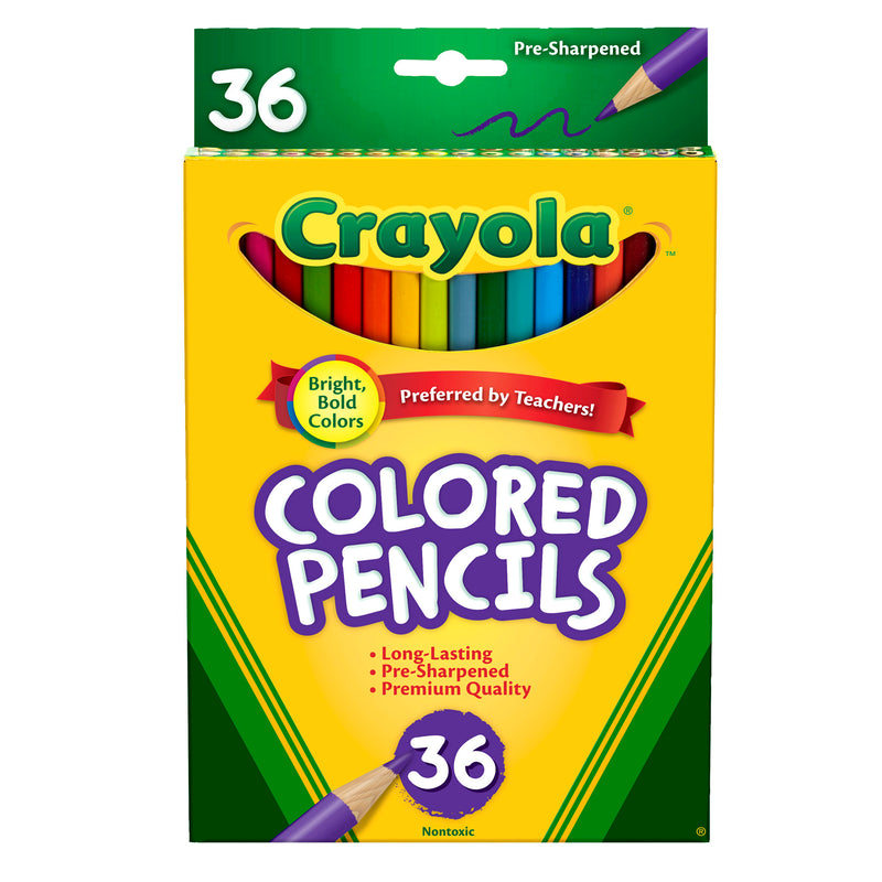 (2 Bx) Colored Pencils 36ct Asst