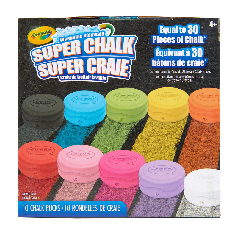 10ct Super Chalk Crayola