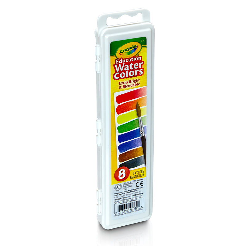 (6 Ea) Paint Set 8 Semi Moist Pans