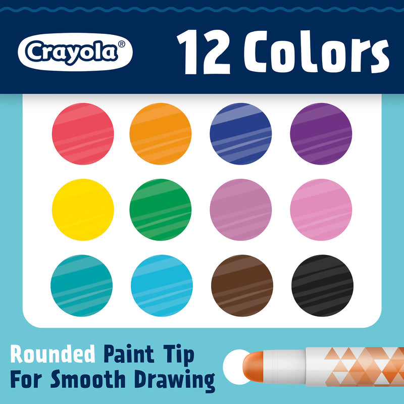 12ct Acrylic Paint Doodle Sticks