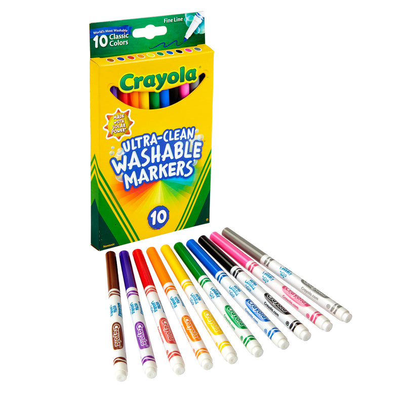 (8 Pk) 10ct Fine Color Max Markers
