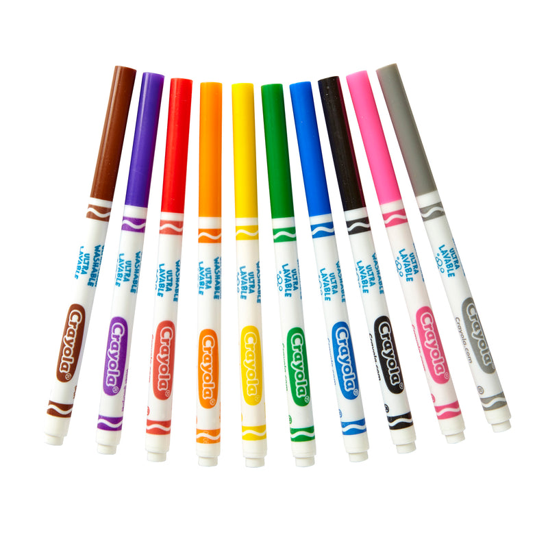 (8 Pk) 10ct Fine Color Max Markers