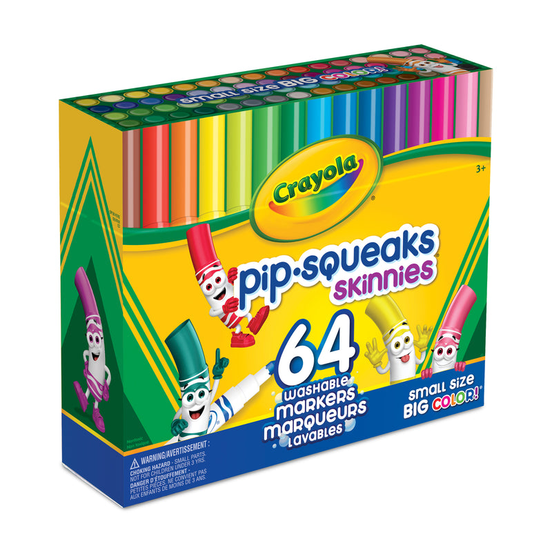 64ct Markers Wash Pipsqueaks Skinnies