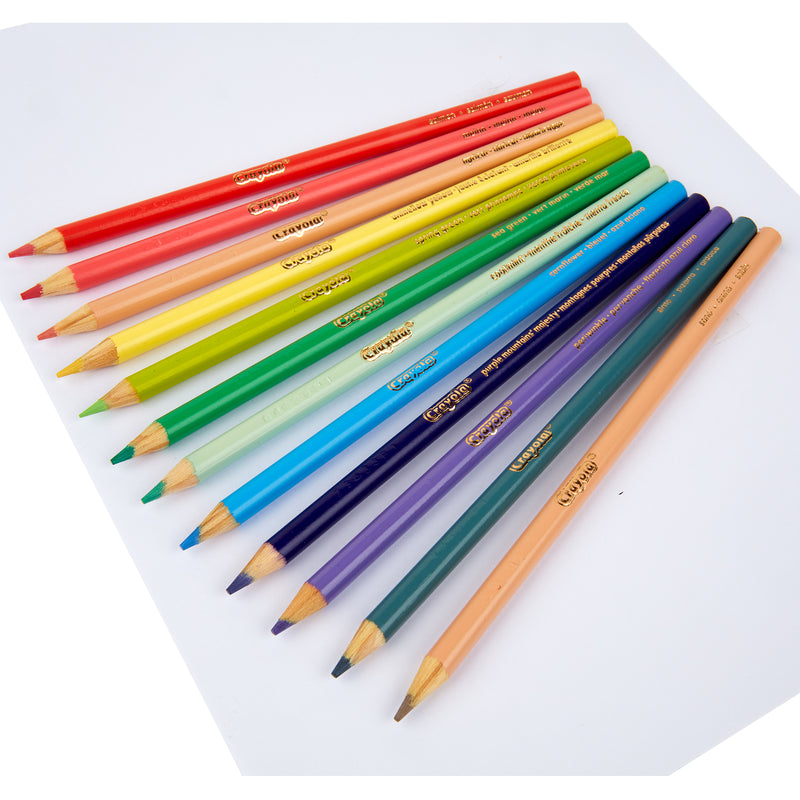 Colored Pencils, Pastel, 12 Per Pack, 12 Packs