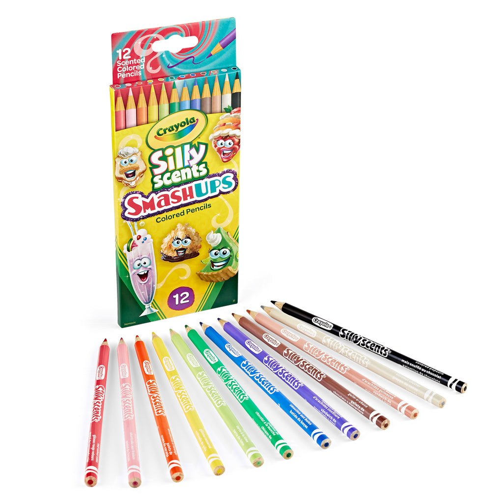 12 Colored Pencil Silly Scents Smash Ups