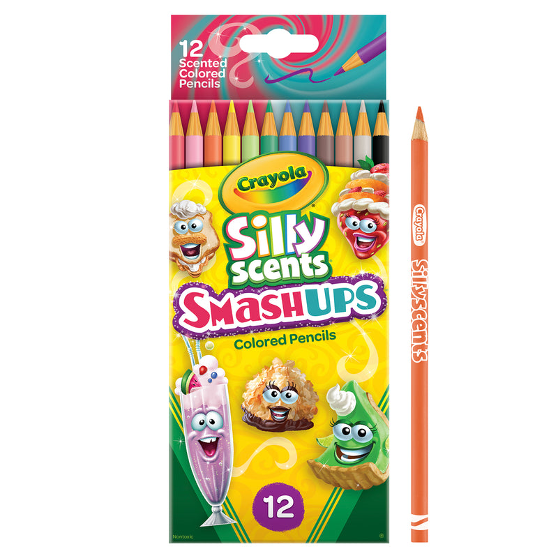 12 Colored Pencil Silly Scents Smash Ups