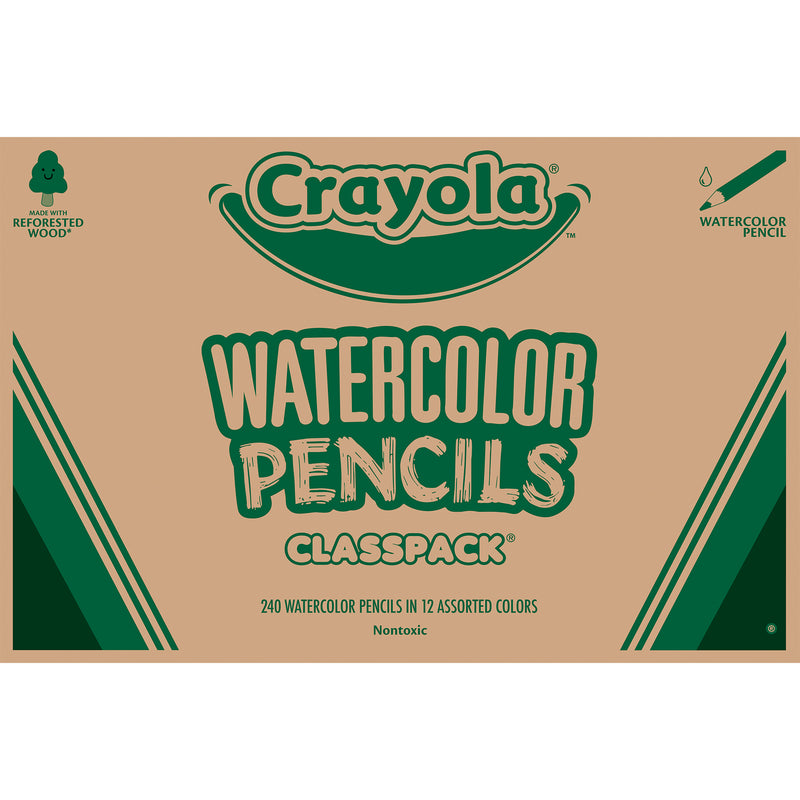 Watercolor Colored Pencils Classpack®, 240 Pencils