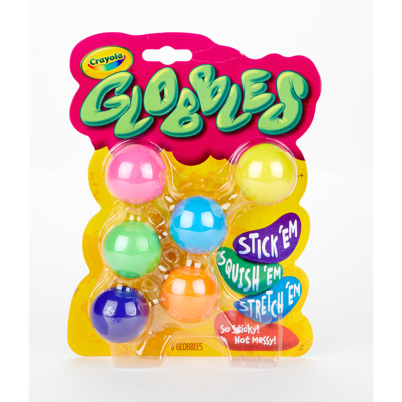 Globbles Fidget Toy, 6 Per Pack, 3 Packs