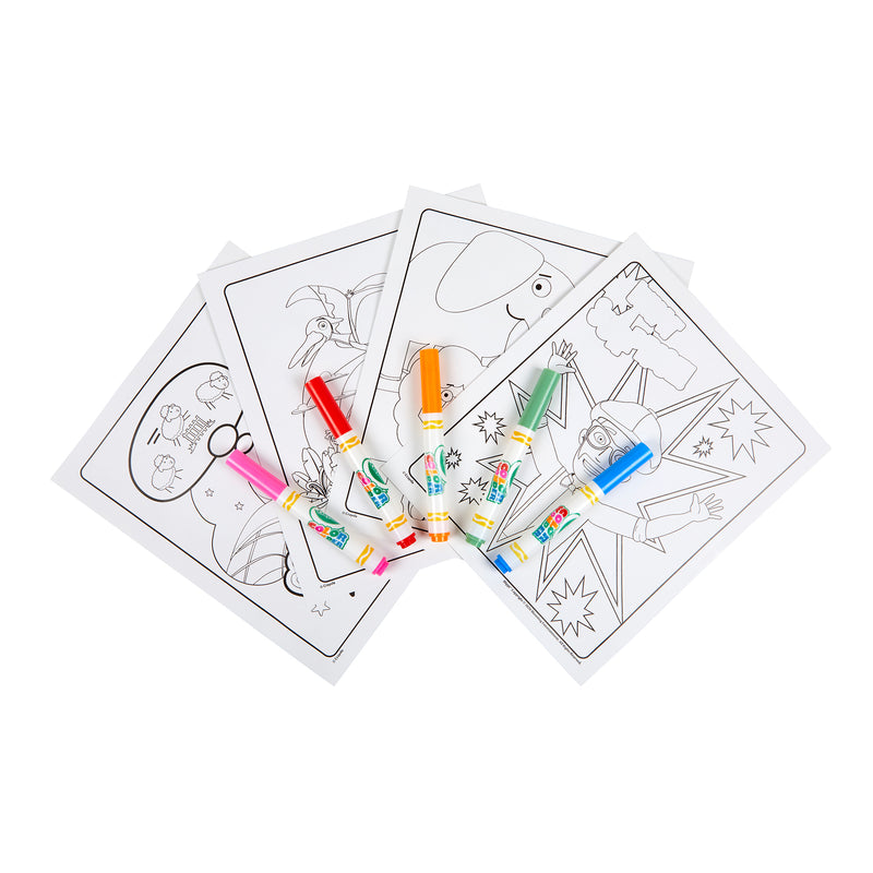 Color Wonder® Coloring Pad & Markers, Blippi, 2 Sets