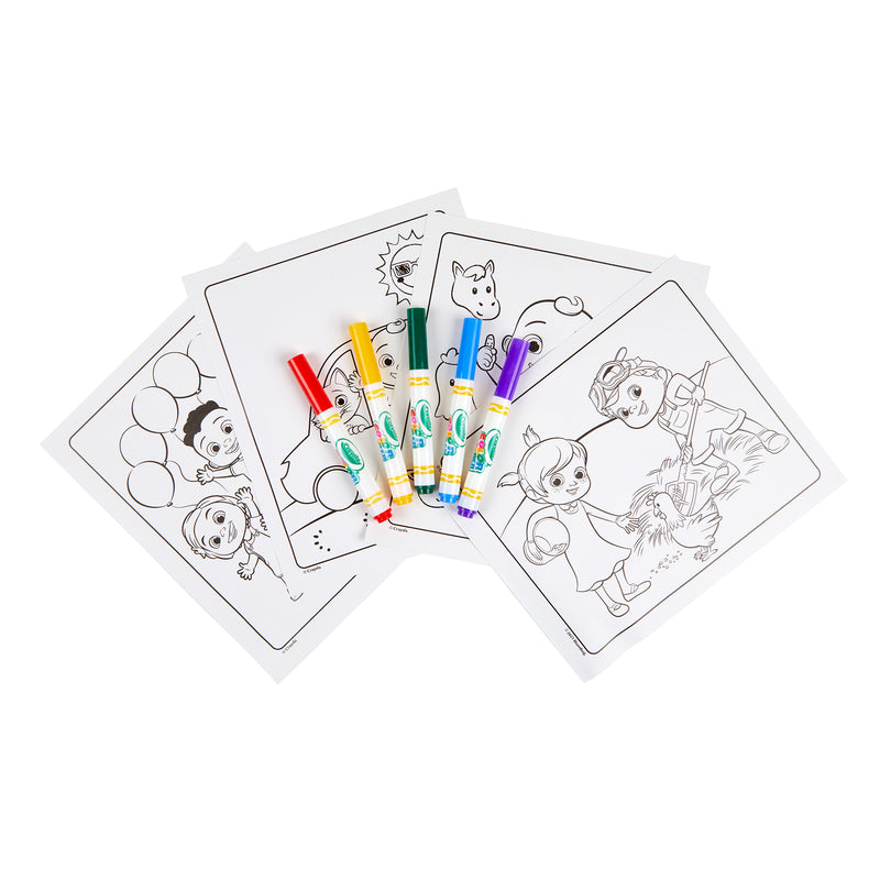 Color Wonder® Coloring Pad & Markers, Cocomelon, 2 Sets