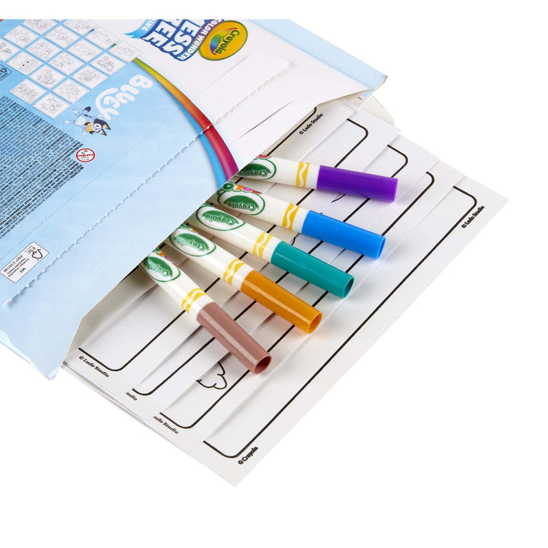 Color Wonder® Coloring Pad & Markers, Bluey, 2 Sets