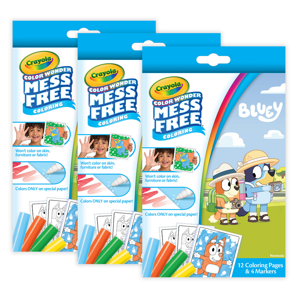 Color Wonder Mini Box Set, Bluey, 3 Sets