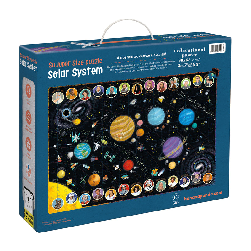 Suuuper Size Puzzle Solar System