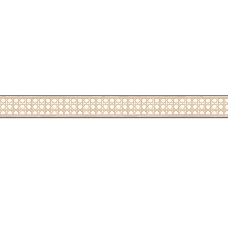 True to You Woven Cane Straight Bulletin Board Borders, 36 Feet Per Pack, 6 Packs