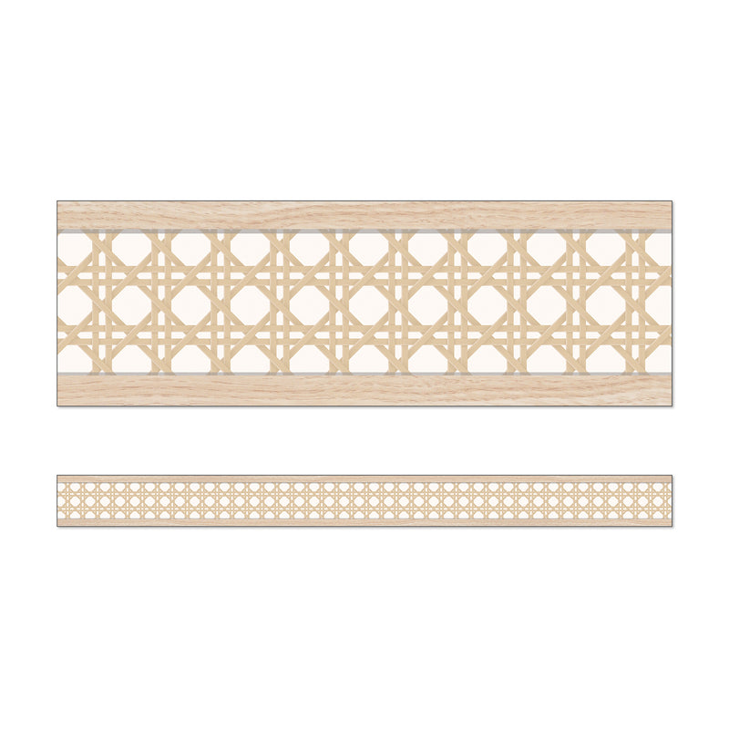 Woven Cane Straight Border