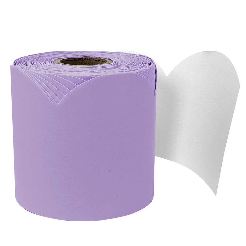 Rolled Scalloped Bulletin Board Border, Lilac, 65 Feet, Pack of 3