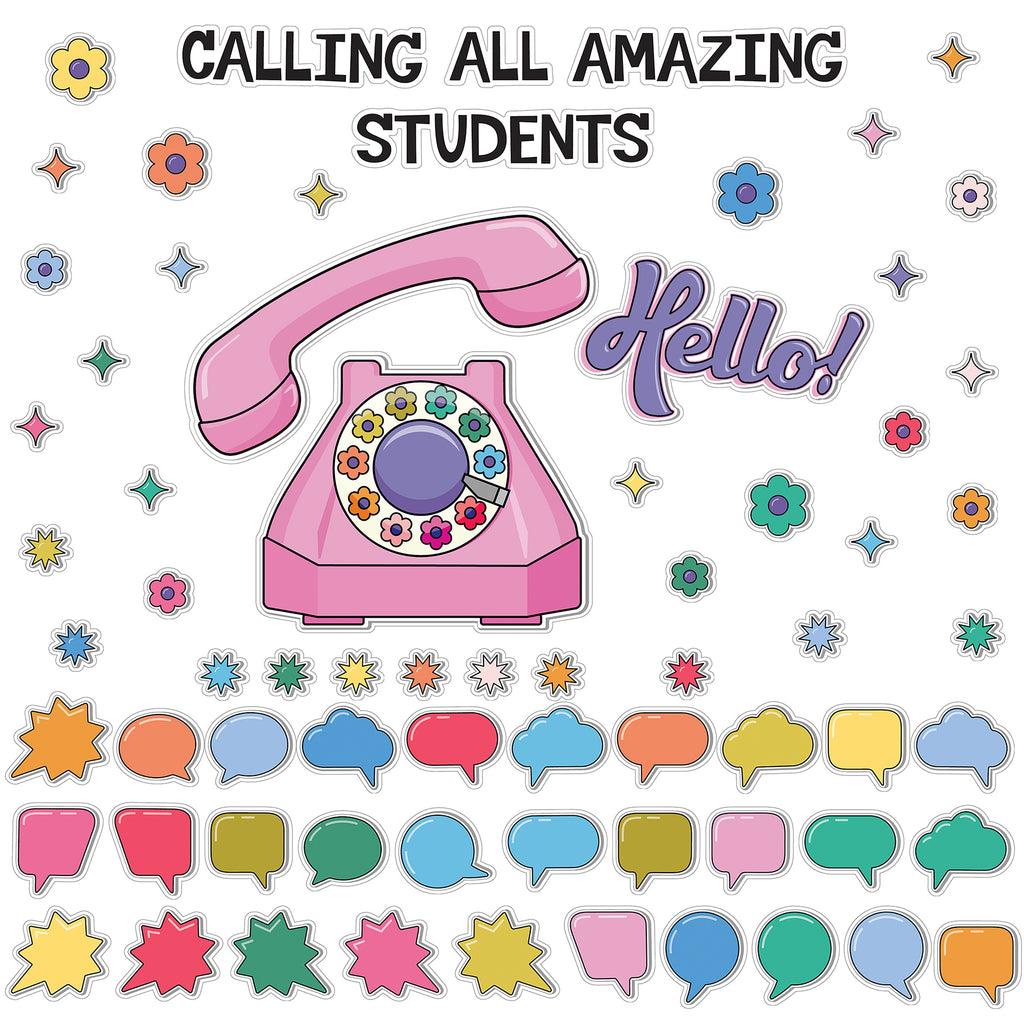 Hello Calling Amazing Students Bbs Happily Ever Elementary Retro Remx