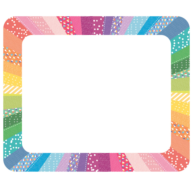 Crafty and Cool Name Tags, 40 Per Pack, 6 Packs