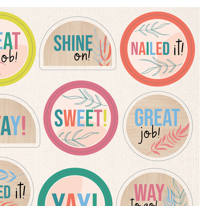 True to You Motivators Motivational Stickers, 72 Per Pack, 12 Packs