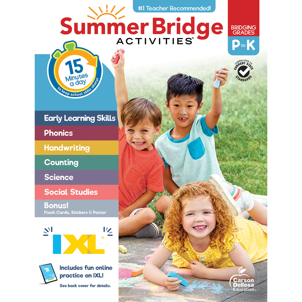 Summer Bridge Activities Gr Pk - K