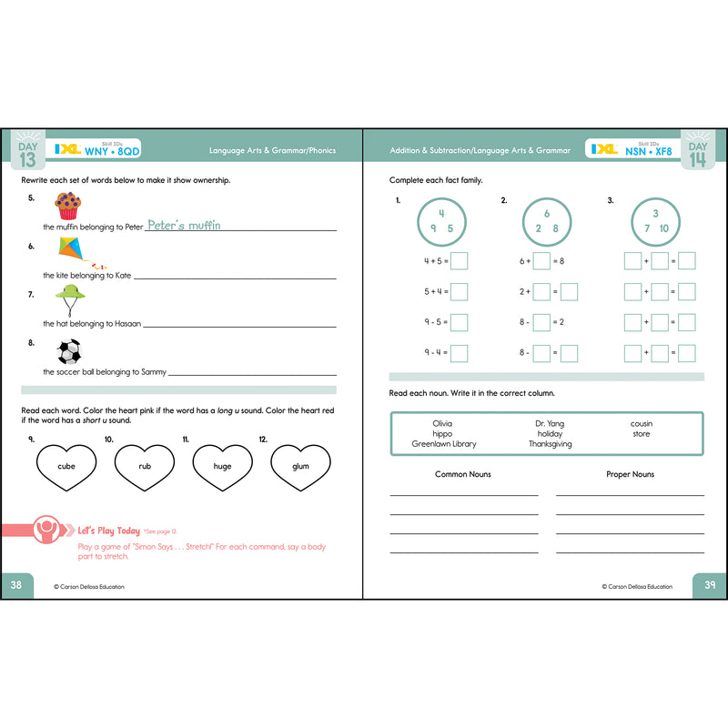 Summer Bridge Activities Gr 1 - 2