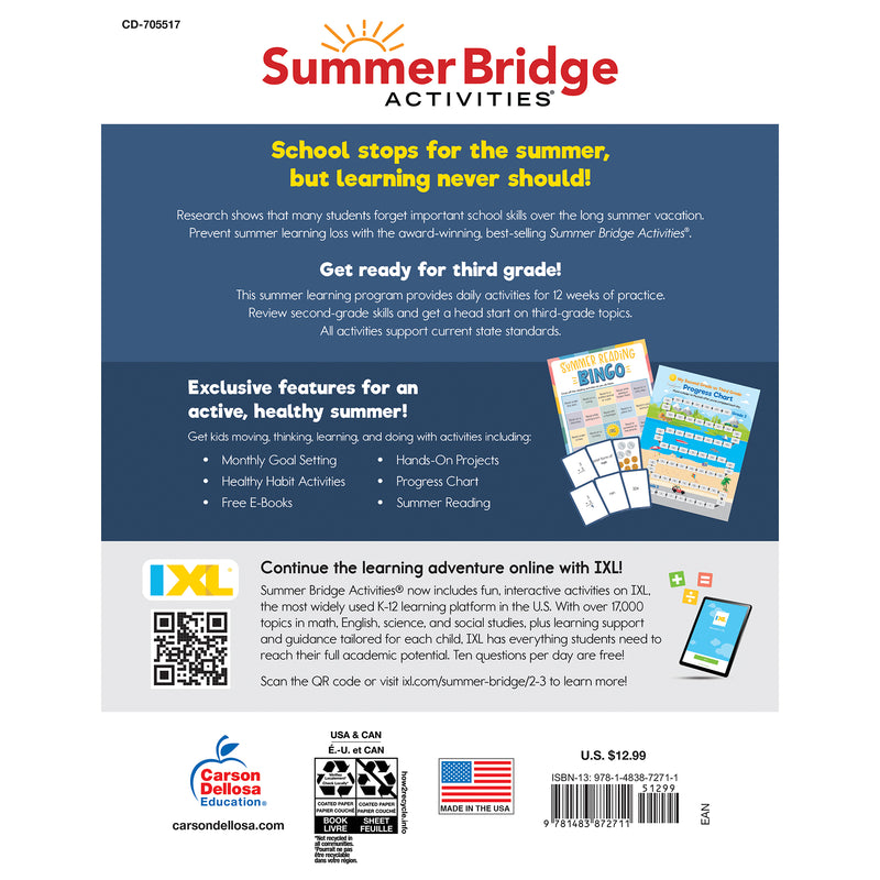 Summer Bridge Activities Gr 2 - 3