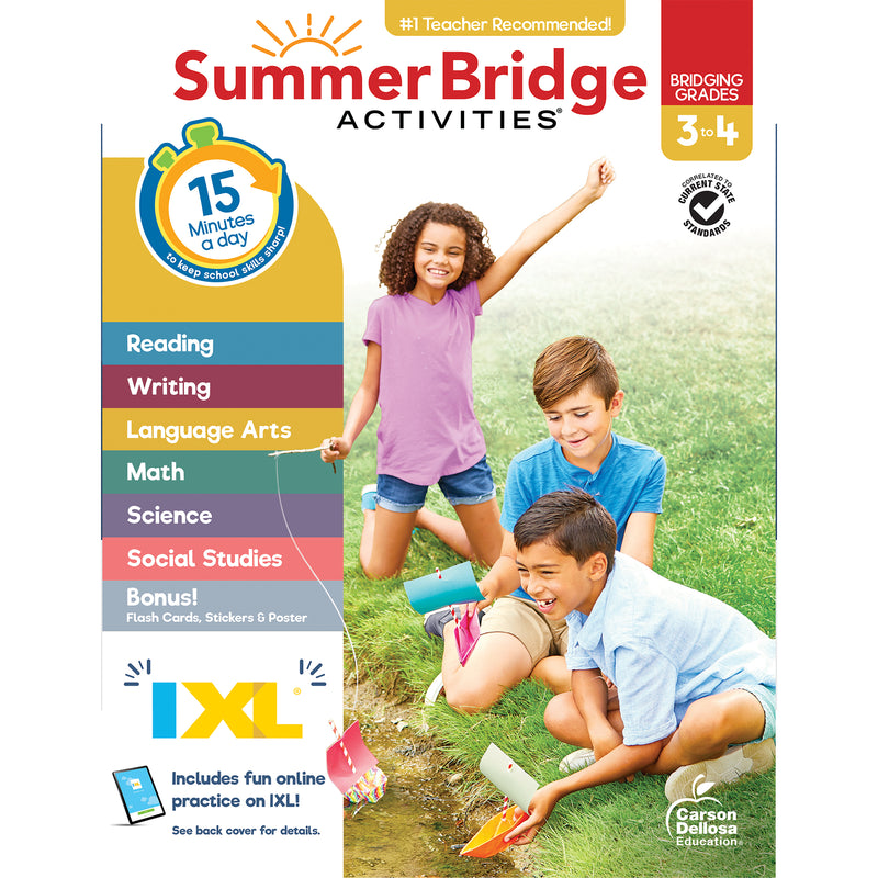 Summer Bridge Activities Gr 3 - 4