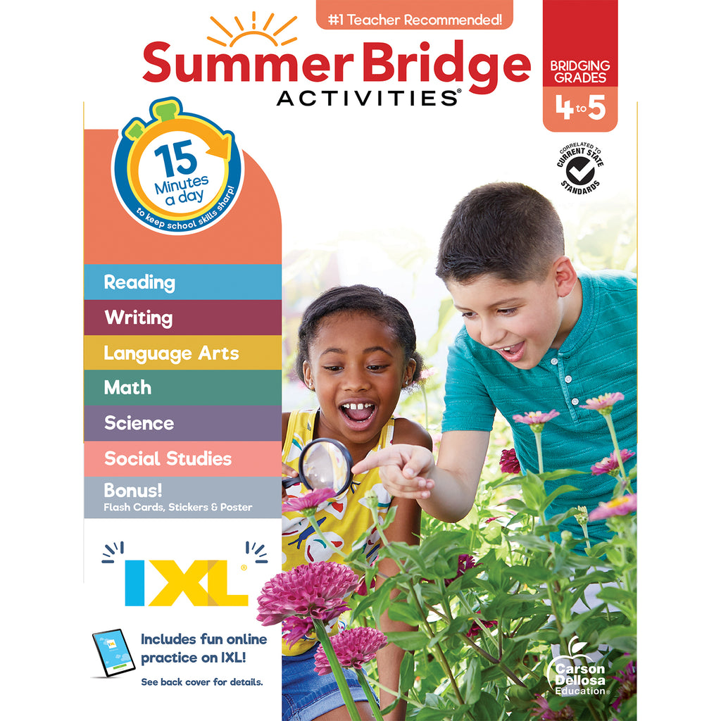 Summer Bridge Activities Gr 4 - 5