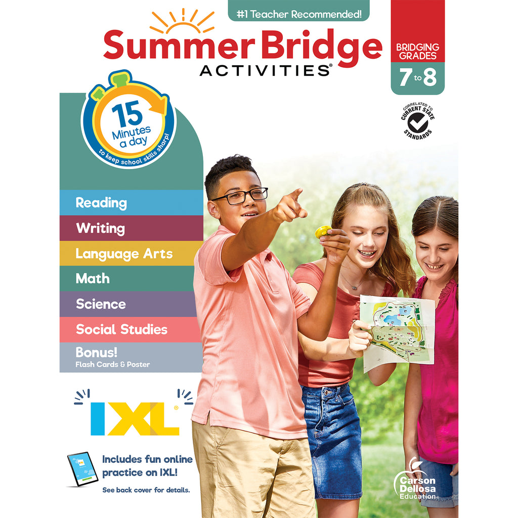 Summer Bridge Activities Gr 7 - 8