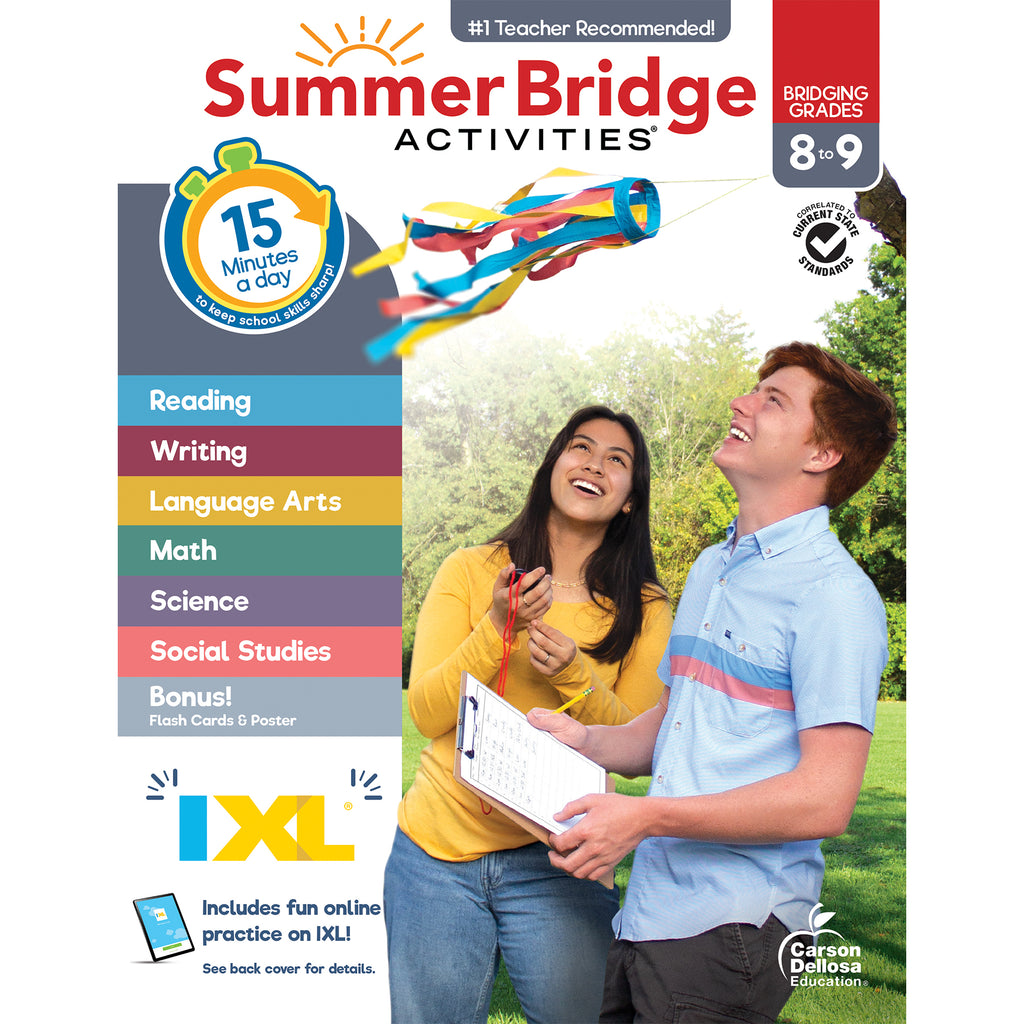 Summer Bridge Activities Gr 8 - 9