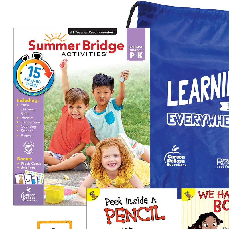 Summer Bridge Essentials Backpack, Grade PK-K